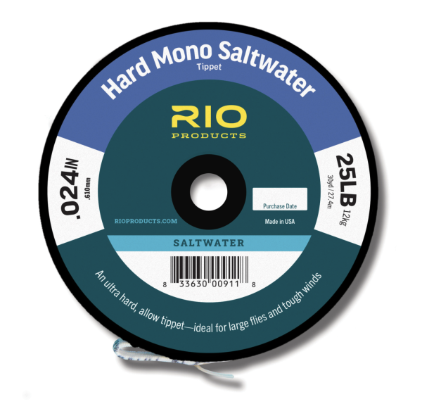 Ultra hard alloy tippet for maximum power and performance in saltwater fly fishing